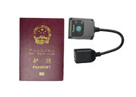 Mini lector del código de barras del pasaporte del tamaño, lector de código del OCR MRZ para la tarjeta Scaning de la identificación