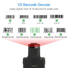 Trabajo del escáner del código de barras de Bluetooth del clip de la parte posterior del escáner 1D del teléfono con el teléfono, lector portátil del código de barras