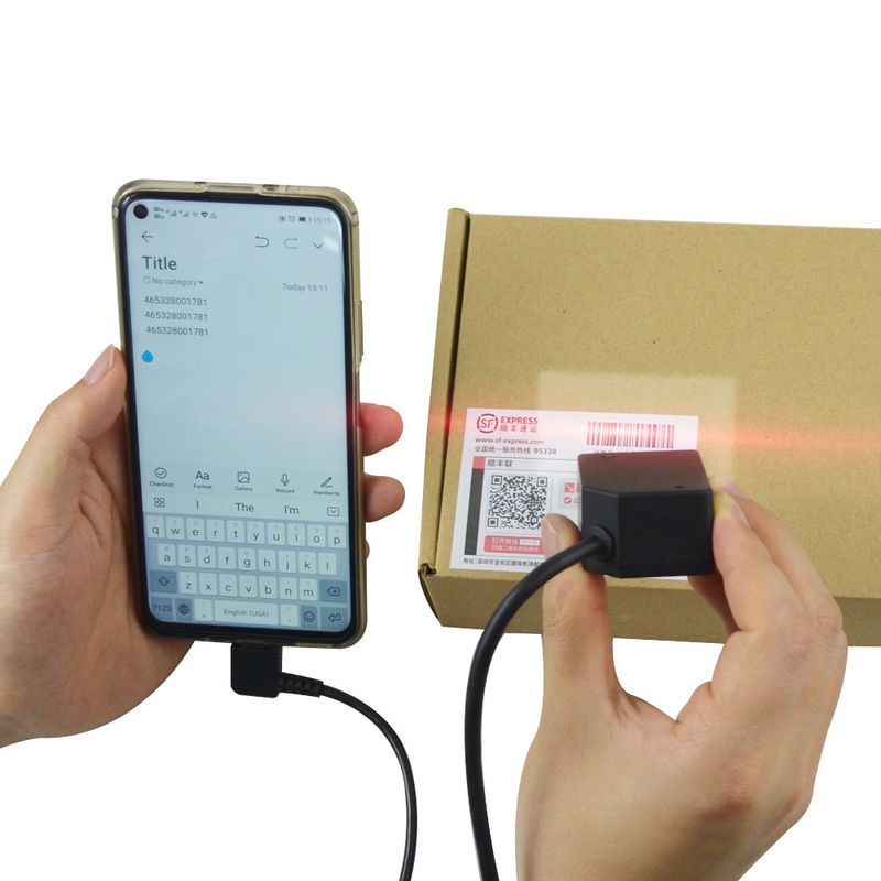 Escáner atado con alambre del pasaporte del OCR del USB RS232 para el teléfono móvil de Android