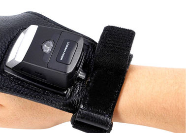 Escáner del código de barras del guante de la velocidad rápida, escáner inalámbrico del anillo de Bluetooth del diseño rugoso
