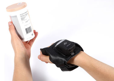 Escáner de código inalámbrico de Qr del 2.o guante usable/pequeño lector del código de barras de Bluetooth