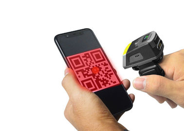 Lector del escáner del colector de datos del anillo de Bluetooth para la tienda expresa/al por menor del transporte/el aparcamiento