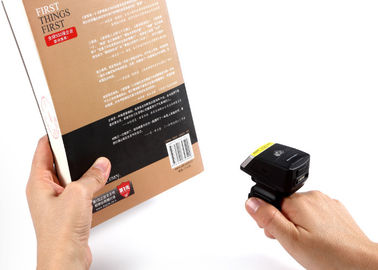 Lector del escáner del colector de datos del anillo de Bluetooth para la tienda expresa/al por menor del transporte/el aparcamiento